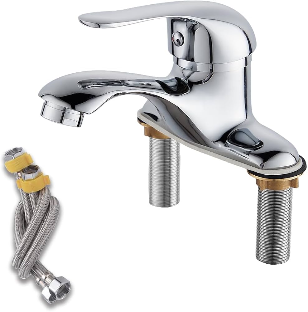 洗面水栓 洗面台蛇口 2穴 洗面用混合水栓 ツーホール式 シングルレバー Amazon | Maynosi 洗面水栓 洗面台蛇口 2穴 洗面用混合